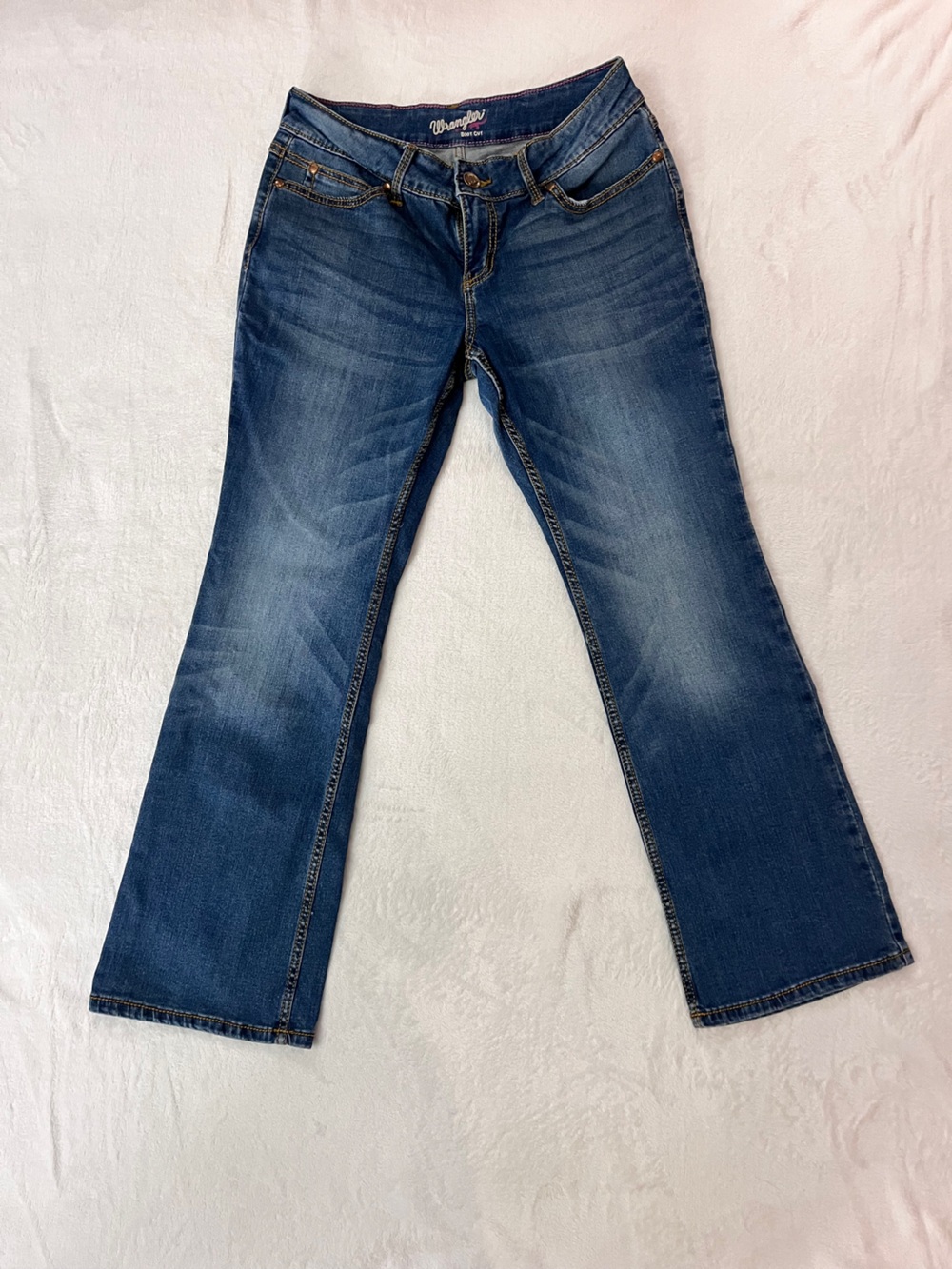 Wrangler Women’s Dark Blue Flare Jeans